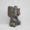 Elefant, hand geschnitzt und bemalt aus Lindenholz