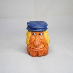 Kürbis, hand geschnitzt und bemalt Kürbis, hand geschnitzt und bemalt