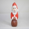 Weihnachtsmann, hand geschnitzt und bemalt