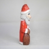 Weihnachtsmann, hand geschnitzt und bemalt