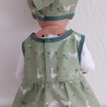 Puppenkleidung 3tlg Set Gr. 40-45 cm