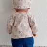 Puppenkleidung 3tlg Set Gr. 40-45 cm