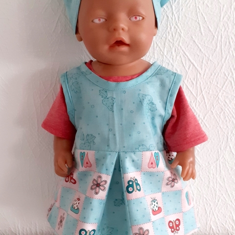 Puppenkleidung 3tlg Set Gr. 40-45 cm