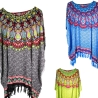 Damen-Kaftan, Handarbeit aus Bali, bunt, Größe 110x88 cm