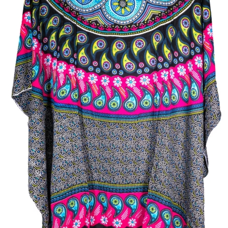 Damen-Kaftan, Handarbeit aus Bali, 110x88 cm, Unikat