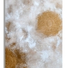 Diptychon extravagant 2teiliges Bilderset gold schwarz gold weiß