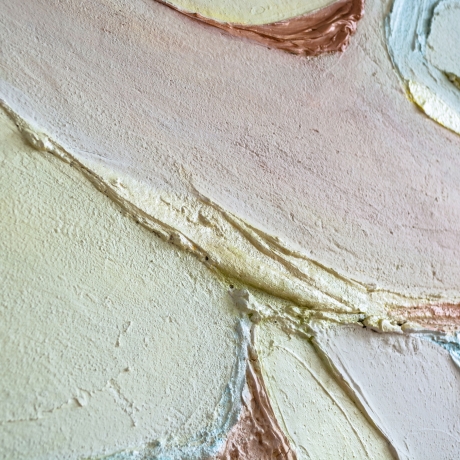 Diptychon abstrakt 2-teiliges Bilderset Acryl Schattenfugenrahmen