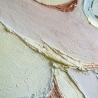 Diptychon abstrakt 2-teiliges Bilderset Acryl Schattenfugenrahmen