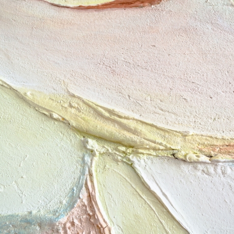 Diptychon abstrakt 2-teiliges Bilderset Acryl Schattenfugenrahmen