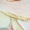 Diptychon abstrakt 2-teiliges Bilderset Acryl Schattenfugenrahmen
