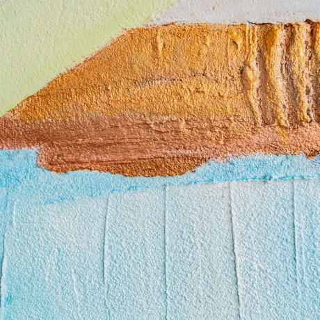 Diptychon abstrakt 2-teiliges Bilderset Acryl Schattenfugenrahmen