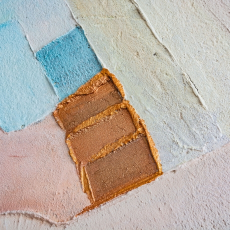Diptychon abstrakt 2-teiliges Bilderset Acryl Schattenfugenrahmen