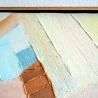 Diptychon abstrakt 2-teiliges Bilderset Acryl Schattenfugenrahmen