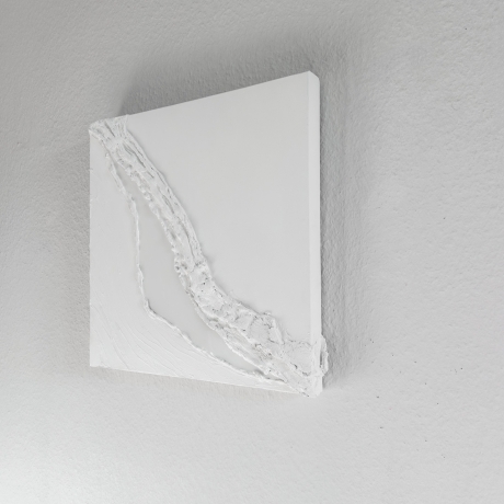 Schwarz-Weiß-Harmonie: Diptychon in Acryl und Epoxidharz – Unikat