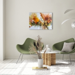 Abstraktes Alcohol-Ink Kunstwerk auf Leinwand, Unikat