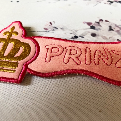 Stickdatei 3D-Anhänger PRINZESSIN, 3D-Stick, Lesezeichen