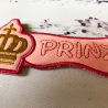 Stickdatei 3D-Anhänger PRINZESSIN, 3D-Stick, Lesezeichen
