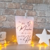 Lichtertüte, Lichterbeutel mit Spruch, Mitbringsel,Geschenk Idee