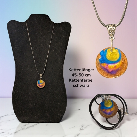 Kette mit Resin-Anhänger