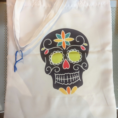 Stofftasche Totenkopf