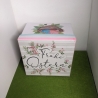 Frohe Ostern Geschenkkarton, mit Serviettenmotiv 