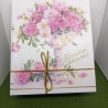 Klappdeckelbox mit Serviettenmotiv Blumenkelch