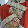 Blusenmanschetten, Armschmuck, Unikat-Anfertigung, Gemmeschmuck