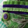 Armschmuck, Blusenmanschetten, vergoldete Knöpfe, Einzelstück