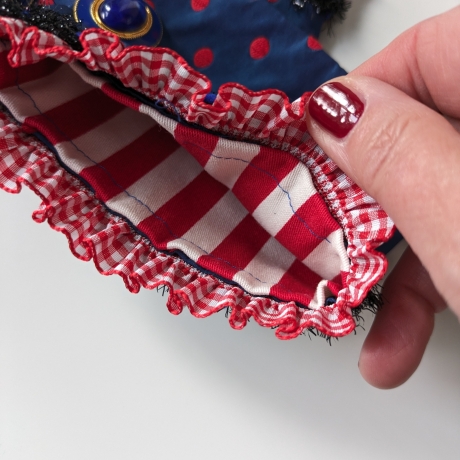 Armschmuck, Blusenmanschetten, vergoldete Knöpfe, Einzelstück