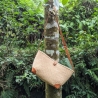 Bambus Handtasche Damen 39 x 22 cm Handmade in indonesia natur