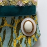 Blusenmanschetten, Armschmuck, Unikat-Anfertigung, vergolde.Knopf