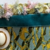 Blusenmanschetten, Armschmuck, Unikat-Anfertigung, vergolde.Knopf