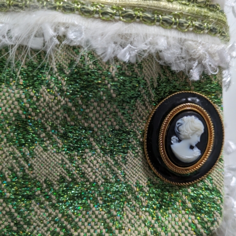 Blusenmanschetten, Armschmuck, Unikat-Anfertigung, Gemmeschmuck