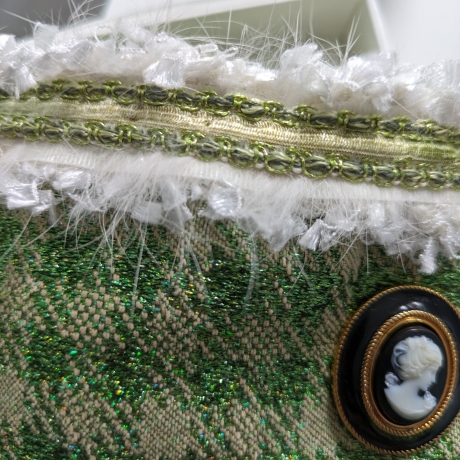 Blusenmanschetten, Armschmuck, Unikat-Anfertigung, Gemmeschmuck