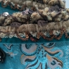Armschmuck, Blusenmanschetten, antiker Strassknopf 1950 Original