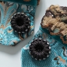 Armschmuck, Blusenmanschetten, antiker Strassknopf 1950 Original