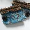 Armschmuck, Blusenmanschetten, antiker Strassknopf 1950 Original