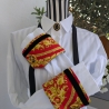 Einzigartiger Armschmuck aus einem Versace Seidentuch gefertigt