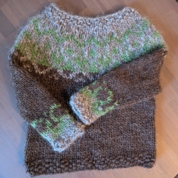 Isländischer Wollpullover für Kinder - ca. Größe 98/104