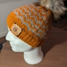 Kuschelige Wintermütze - handgestrickt
