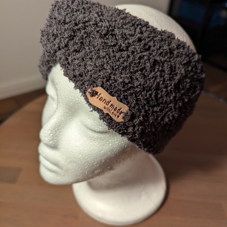 Kuscheliges Stirnband - handgestrickt