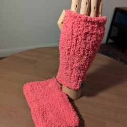 Pulswärmer - handgestrickt 