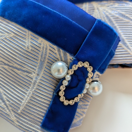 Exclusiver Armschmuck mit antiken Strasselementen, Einzelstück