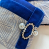 Exclusiver Armschmuck mit antiken Strasselementen, Einzelstück