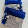 Exclusiver Armschmuck mit antiken Strasselementen, Einzelstück