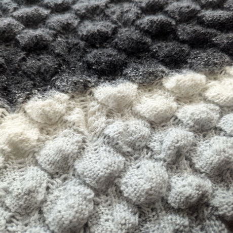 Schal / Dreieckstuch - handgestrickt 