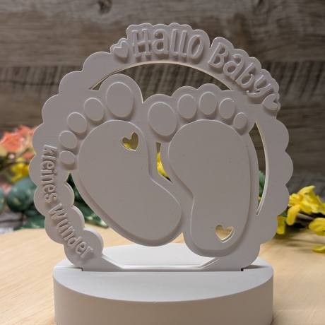 Geschenk-Set Babyfüße