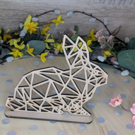 Osterhase Geometrisch