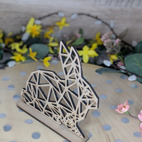 Osterhase Geometrisch