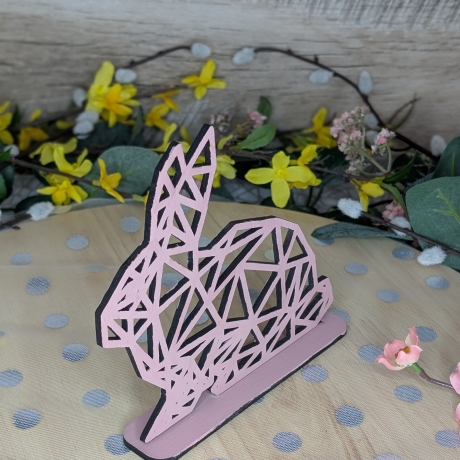 Osterhase Geometrisch